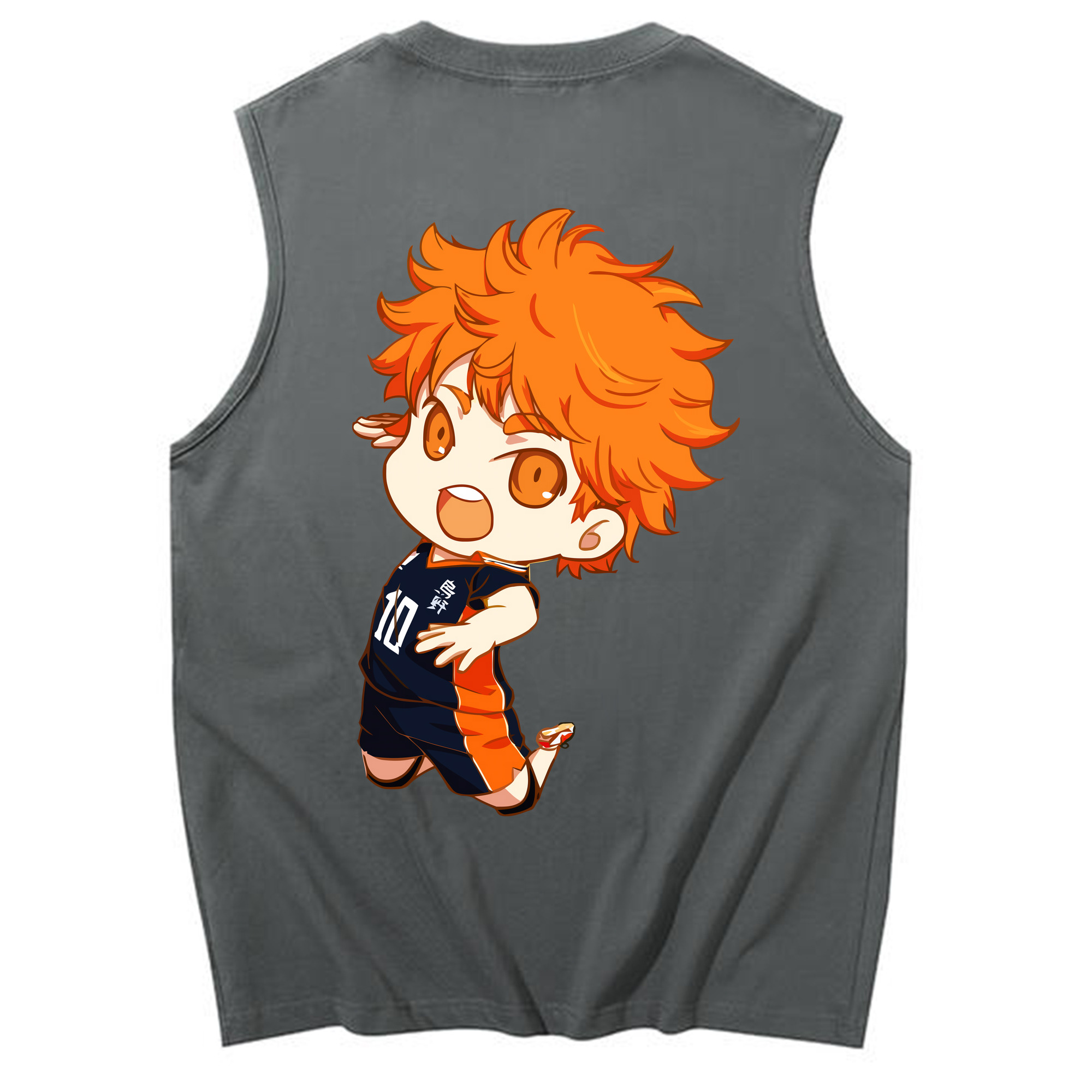 （画像用） ハイキュー!! Haikyu!! コットン100％タンクトップ（背面プリント）